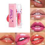 Mirror-Finish Liquid Lipstick: Glossy Lip Tint Tube