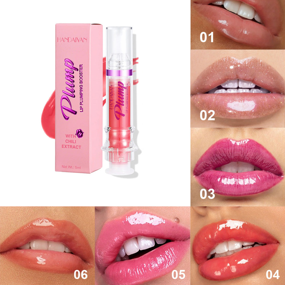 Mirror-Finish Liquid Lipstick: Glossy Lip Tint Tube