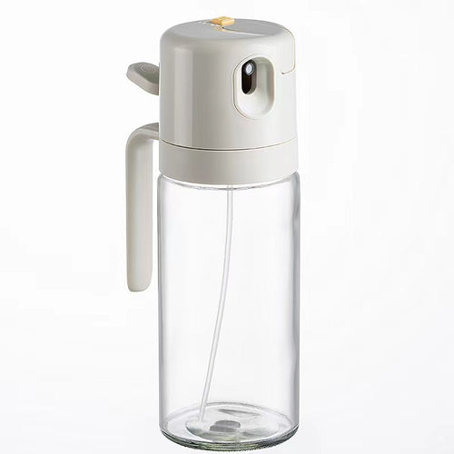 2-in-1 oil sprayer and pourer bottle