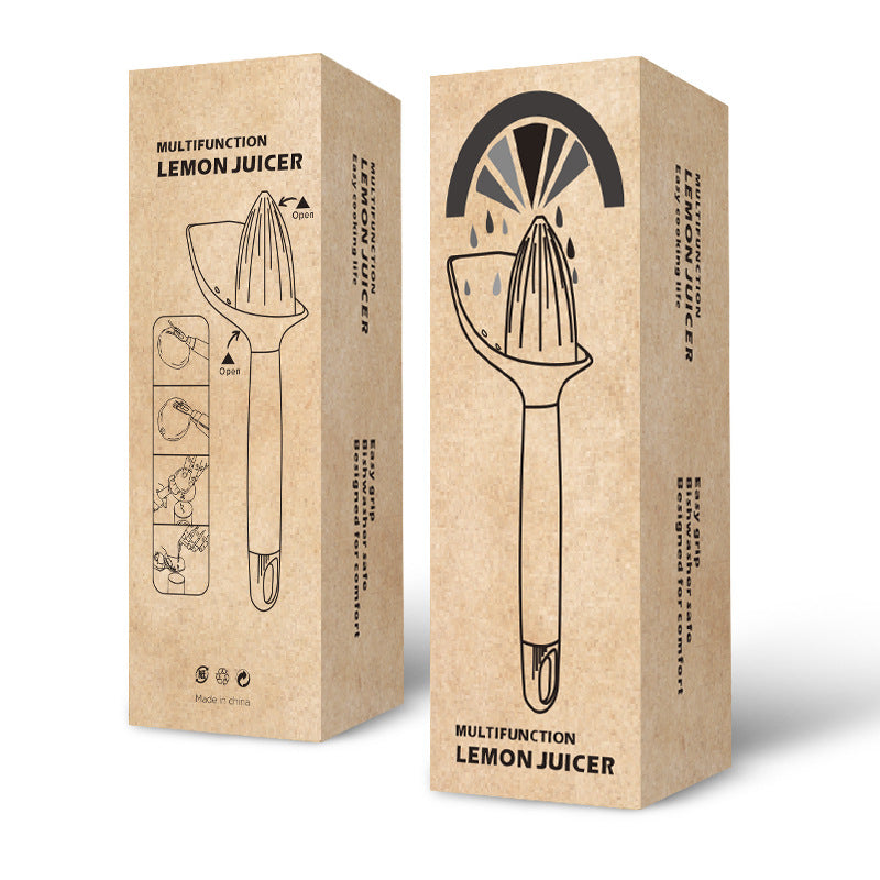 4-in-1 manual citrus juicer and zester
