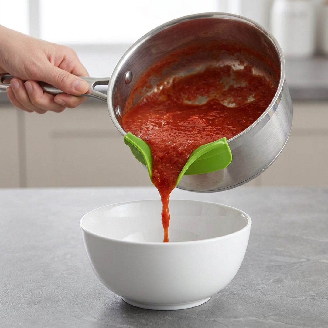 Silicone Pot Pour Spout: No-Drip Edge Guide