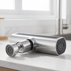 Waterfall Faucet Aerator: 360° Splash-Free Kitchen Nozzle
