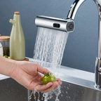 Waterfall Faucet Aerator: 360° Splash-Free Kitchen Nozzle